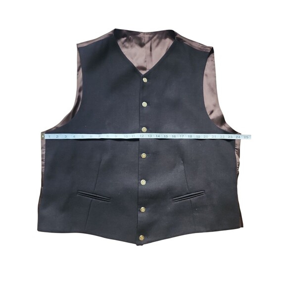 Zanetti Italian Wool 3 Piece Suit Mens 48L Brown Checked Blazer Pleated Vintage - Picture 10 of 13